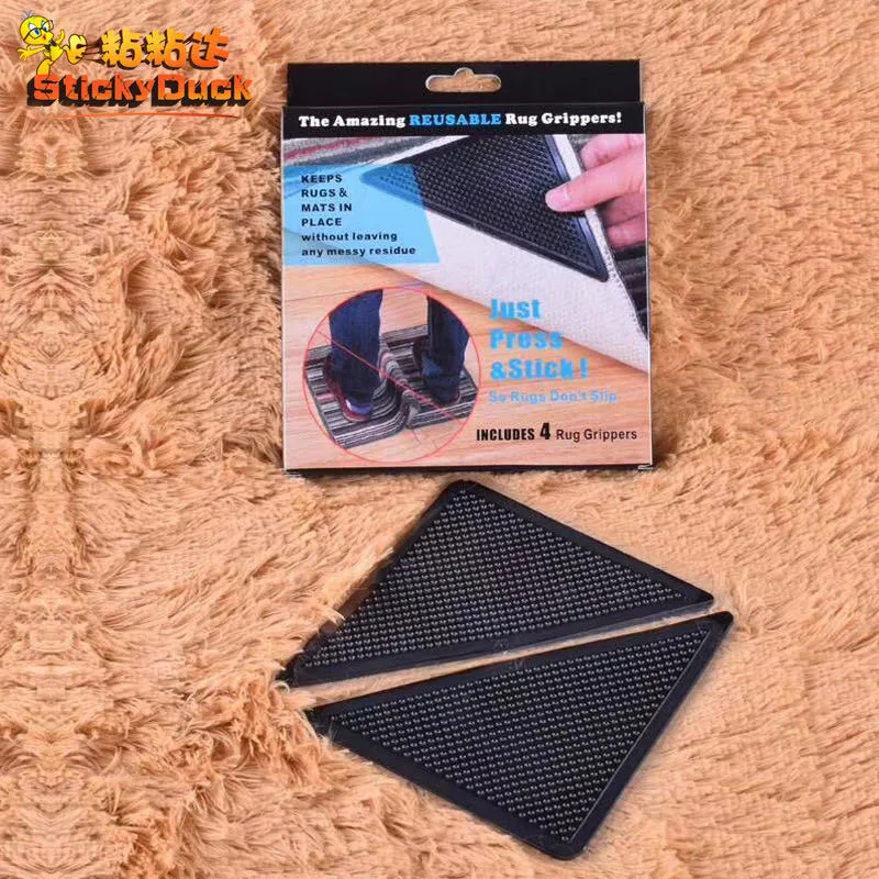 Carpet anti-slip triangular patch household horizontal sofa anti-slip mat floor mat anti-slip fixed patch anti-slip 4