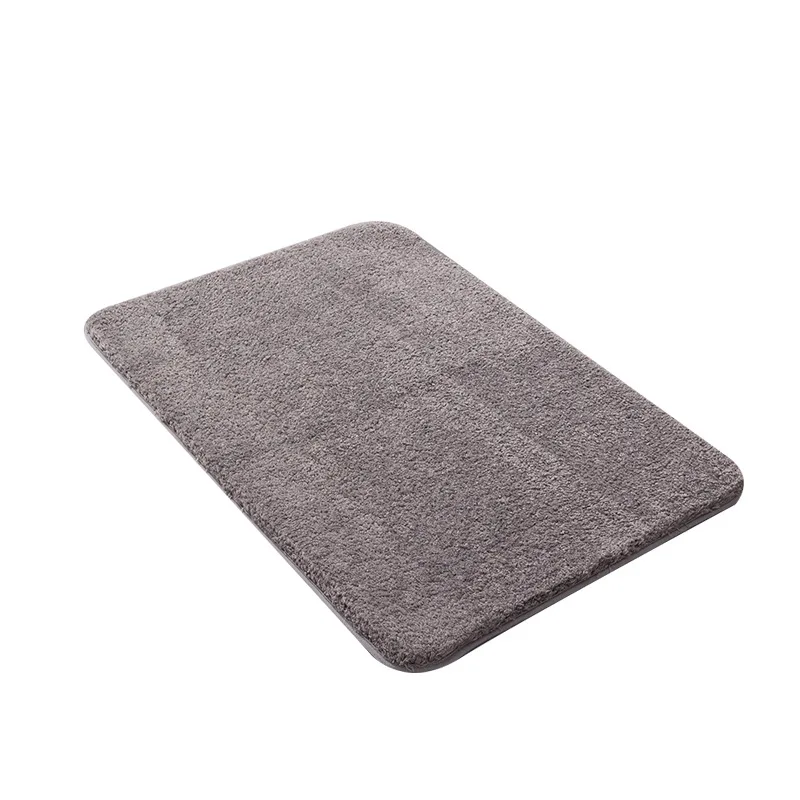 Plush absorbent floor mats, bathroom non-slip mats, thickened home kitchen bathroom toilet door carpets 5