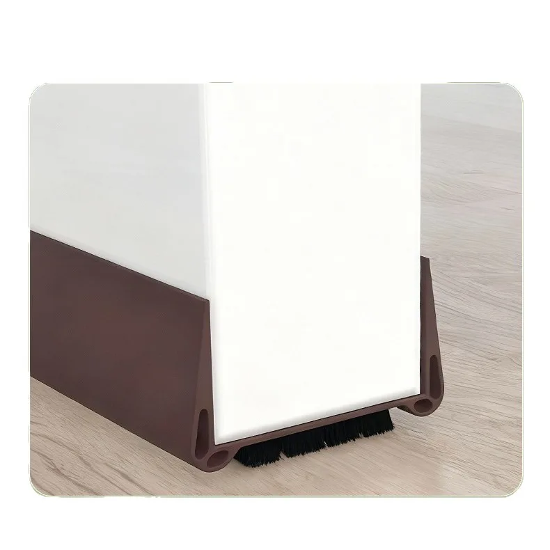 Door seam sealing strip door bottom windproof windshield artifact bedroom door gap waterproof soundproof door sticker air leakage strip noise reduction 5