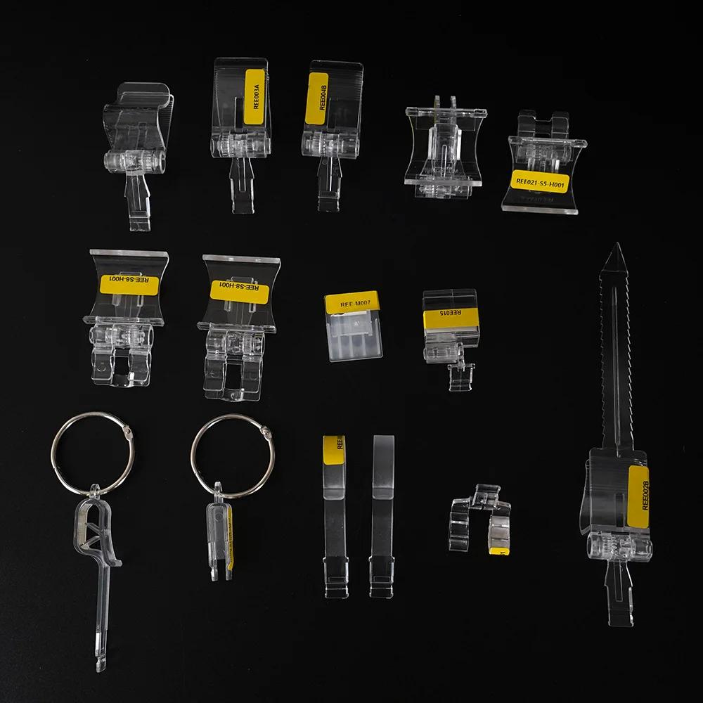 Rail series ELS ink screen smart electronic price tag accessories bracket hook various installations 2