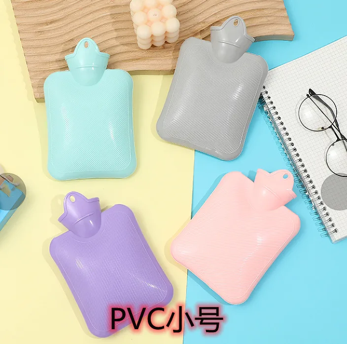 Winter rubber hot water bottle filled with water hand warmer safety anti-scalding nostalgic hot water bottle factory direct sale 3