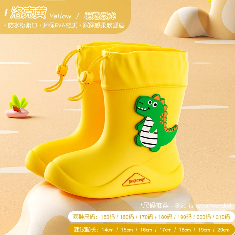 Children's raincoat, primary school students' whole body waterproof, kindergarten children's poncho, baby rain boots, raincoat and umbrella set 6