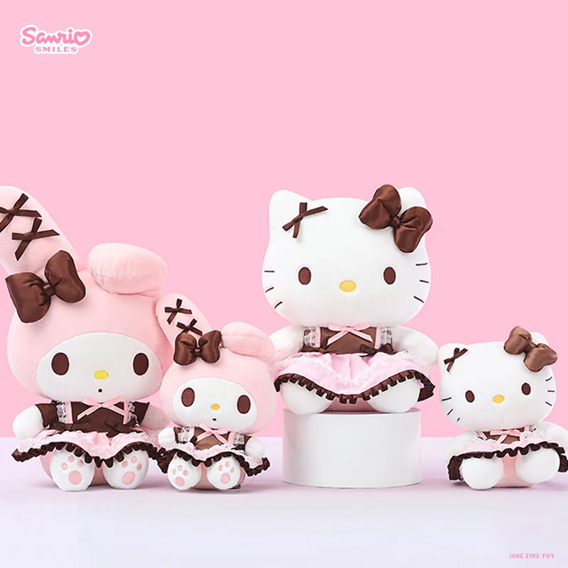 Sanrio Melody hellokitty Hello Kitty doll plush doll birthday gift kt cat doll 3