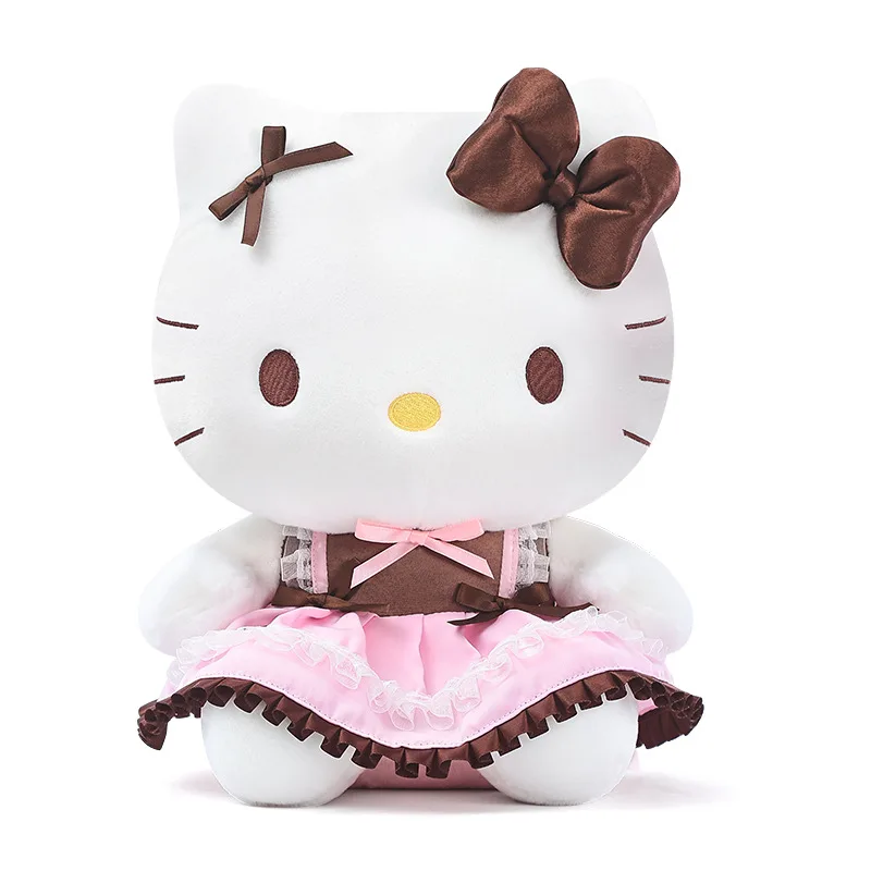 Sanrio Melody hellokitty Hello Kitty doll plush doll birthday gift kt cat doll 5