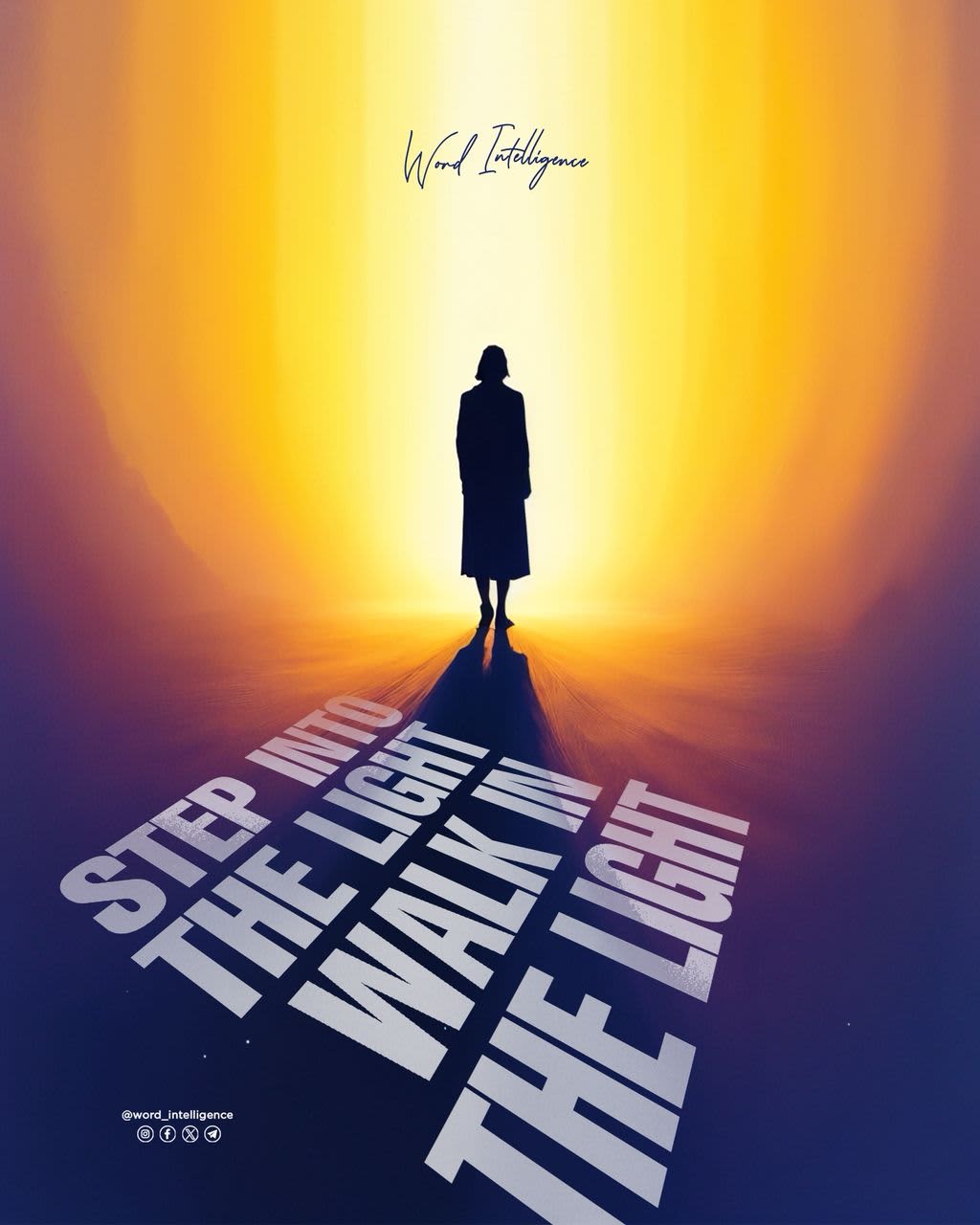 Walking in the Light, Living in the Light
