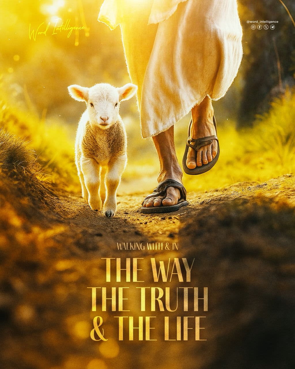 Walking With and In The Way, The Truth and The Life