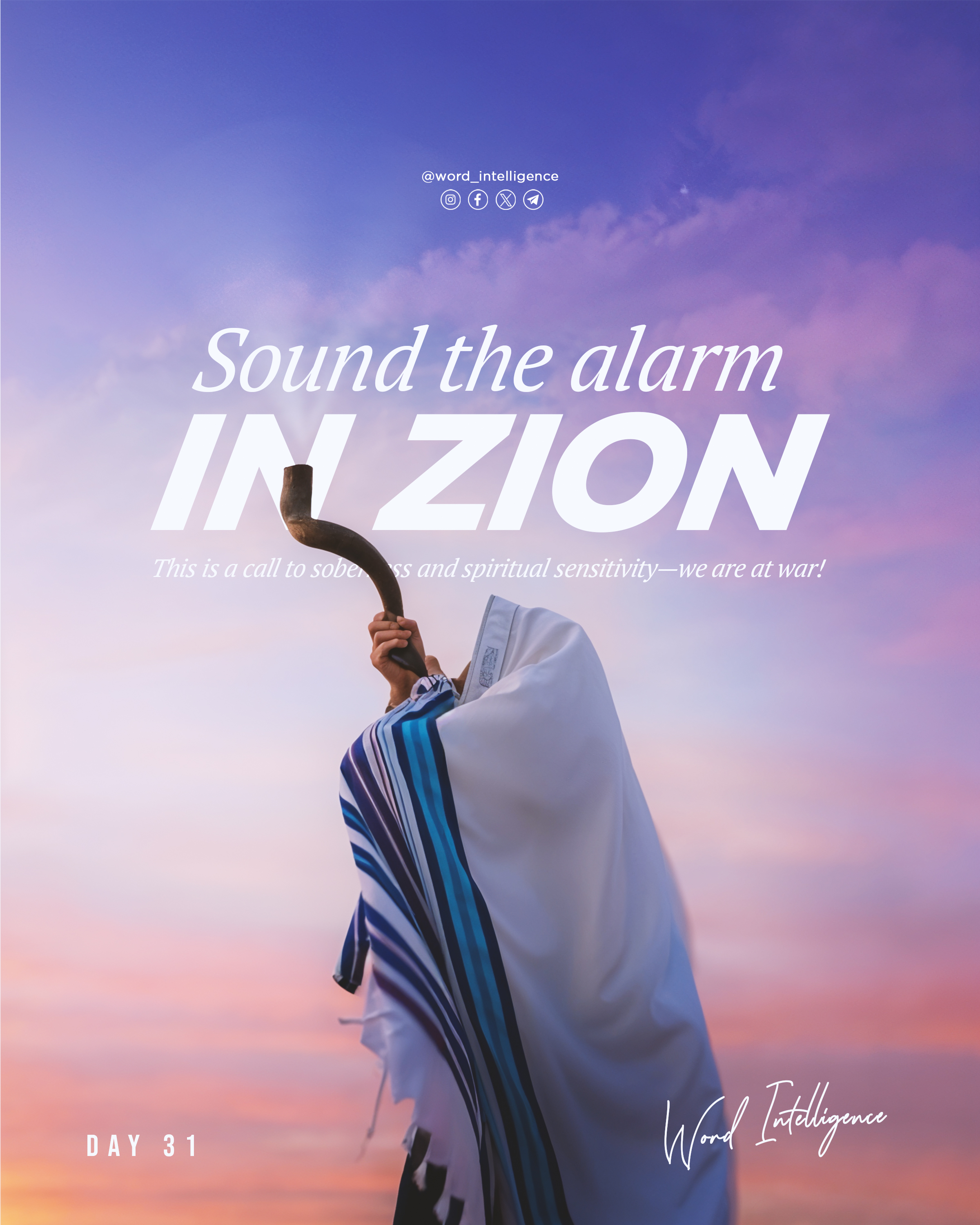 Sound the Alarm in Zion