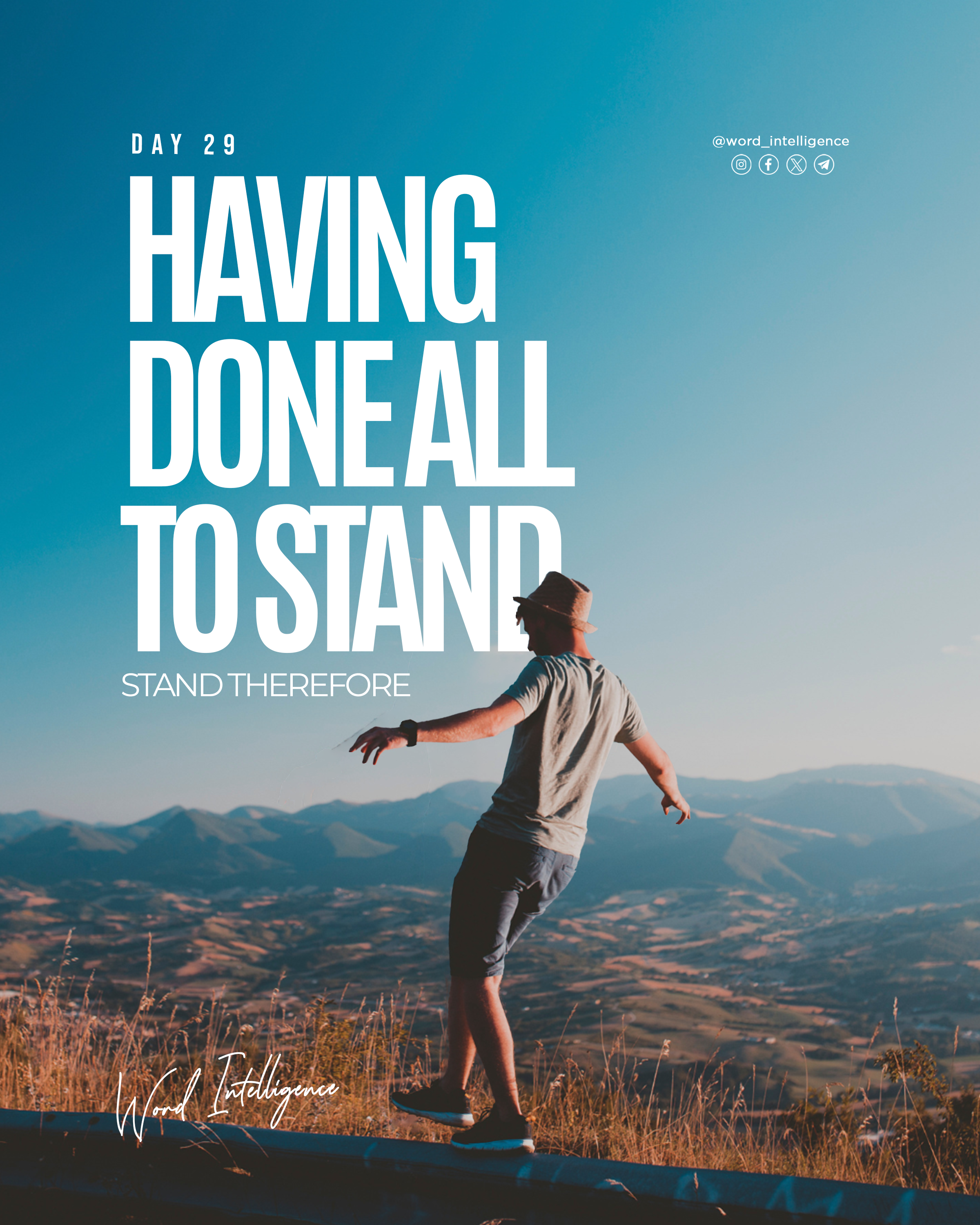 The Shaking and the Awakening... Having Done All To Stand, Stand