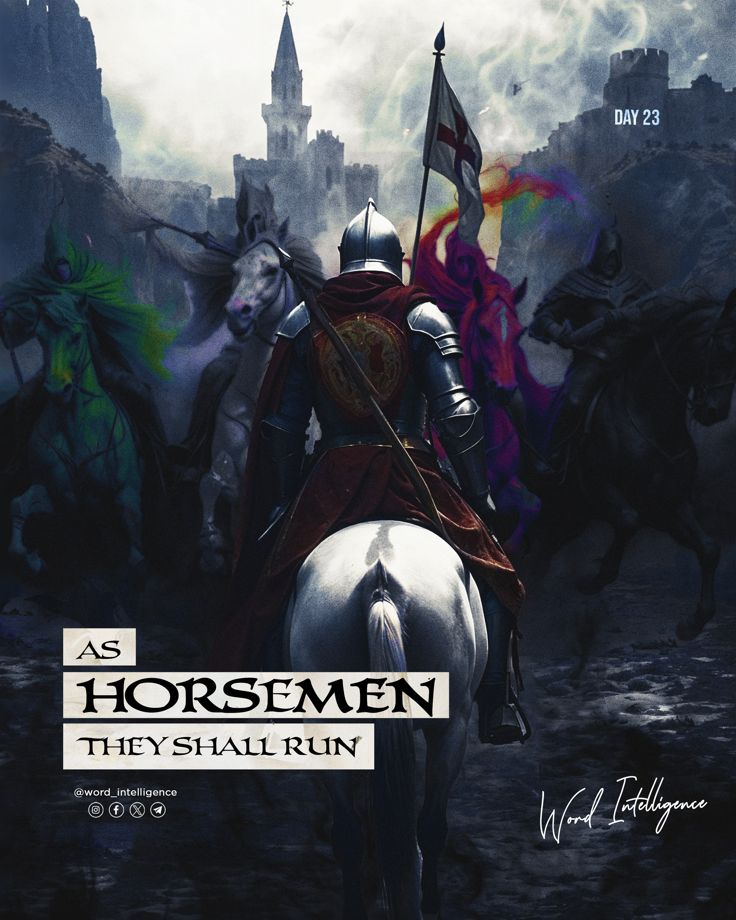 As Horsemen, They Shall Run