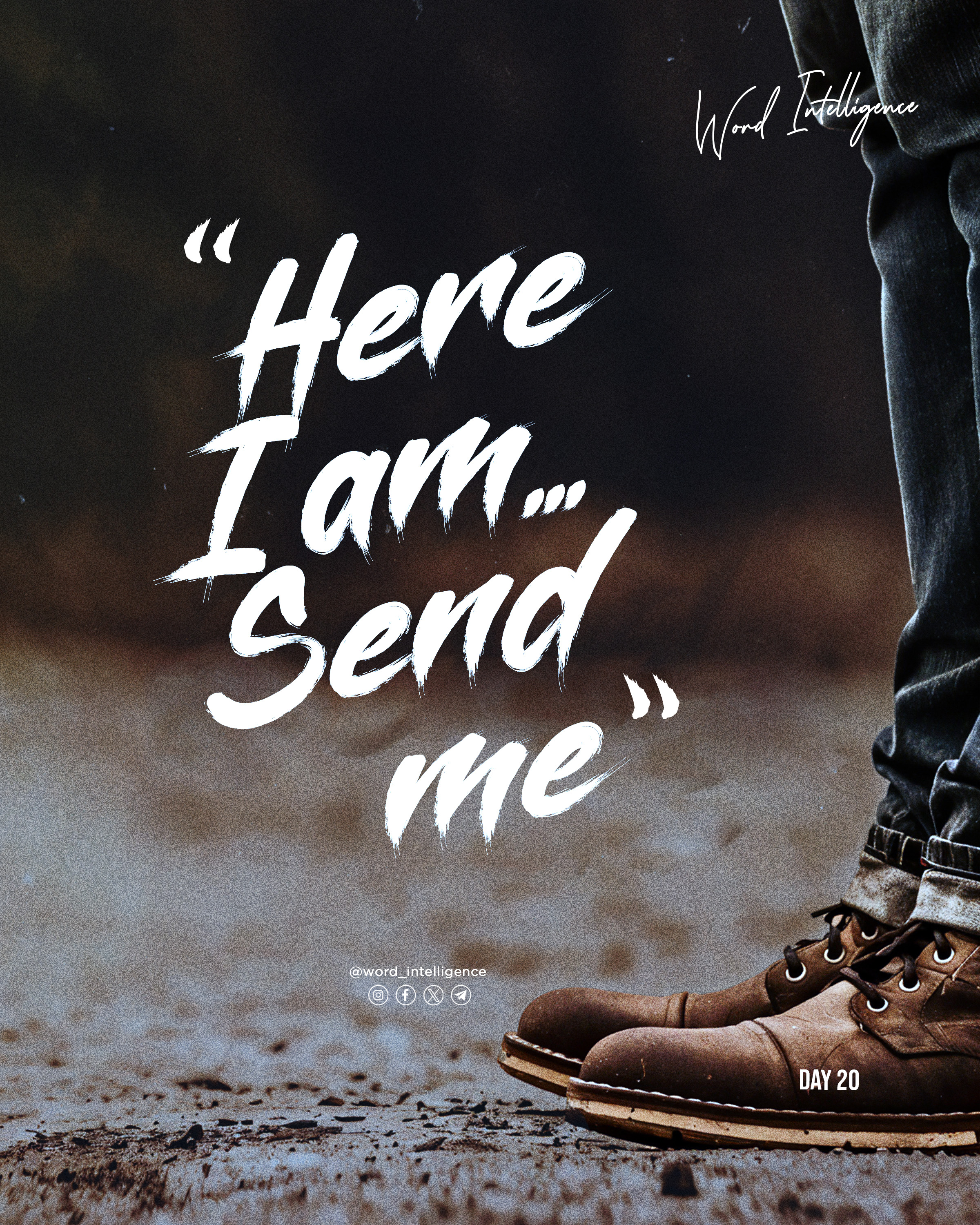 Here I am... Send me