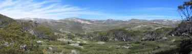 View from the Charlotte's pass viewing platform