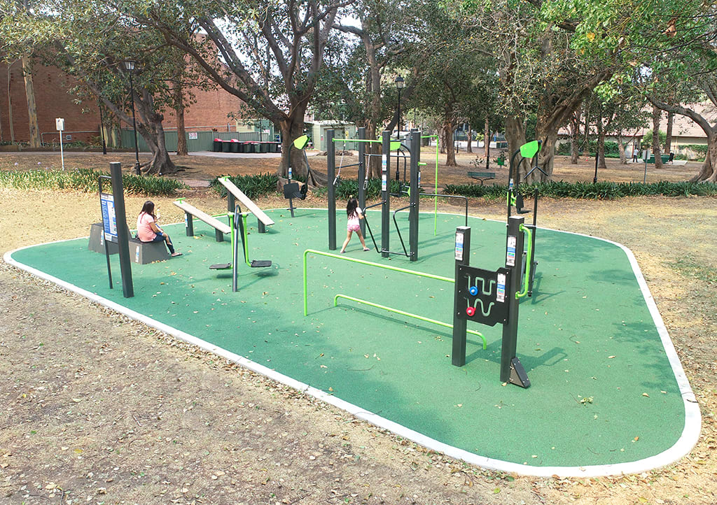Burwood Park
The launch of UrbanFiT by Moduplay has been welcomed with support from councils and other institutions across Australia. The new installation at Burwood Park is a great example of how the UrbanFit ranges come together to create truly dynamic, eye-catching, fitness areas for the outdoors. - photo 4