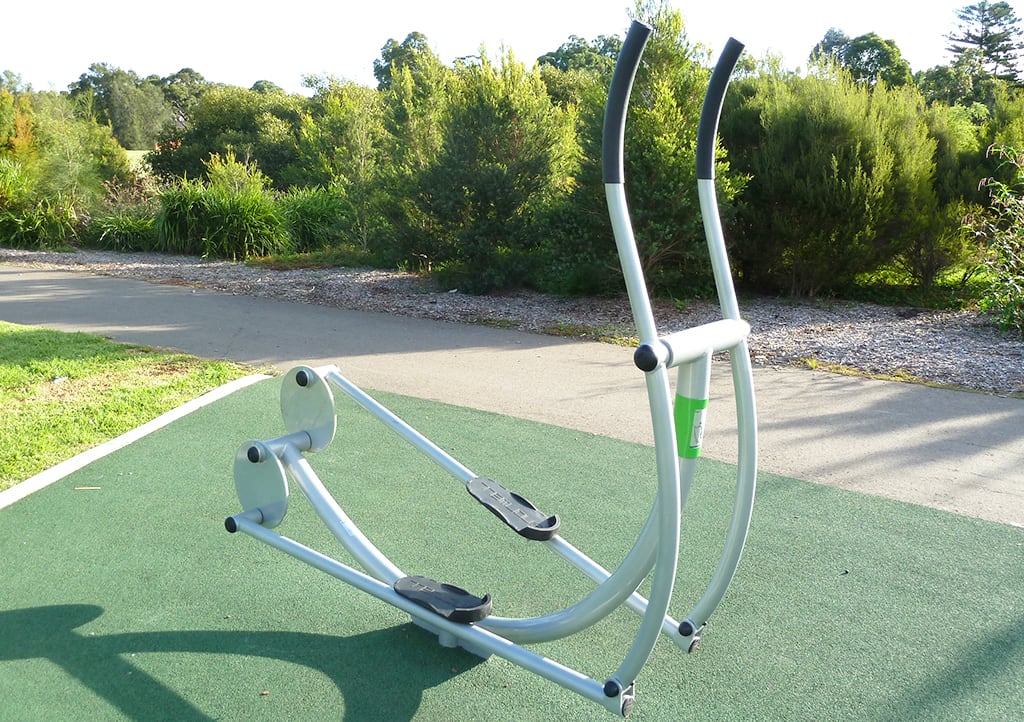 Virginius Reserve
The Euro cardio and resistance station installed at the Virginius Reserve, Padstow, features an array of fitness units designed to target specific muscle groups. - photo 4
