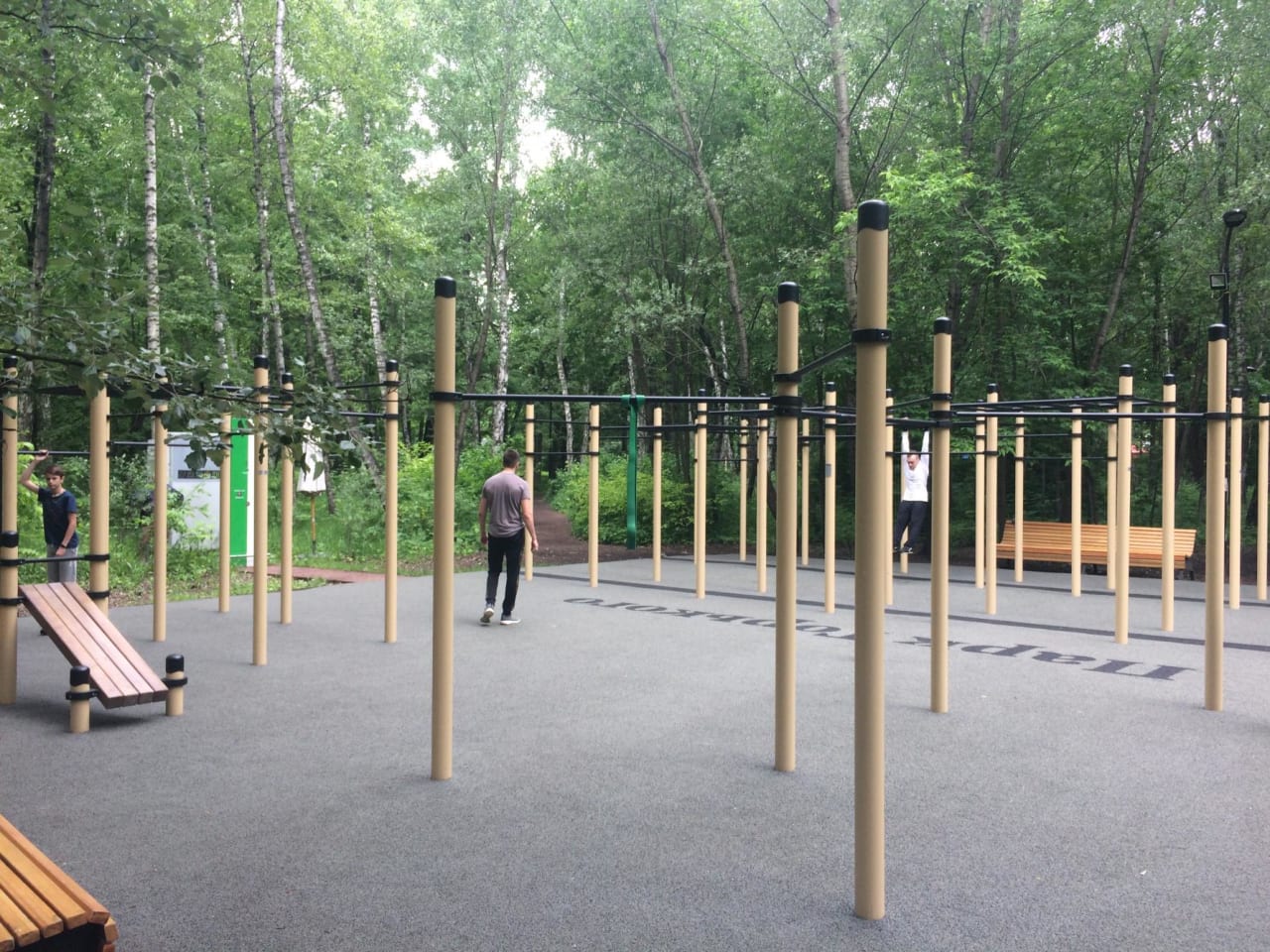 Rope Climb Station at Calisthenics Park at Reebok crossfit, Москва – photo 7 of 12