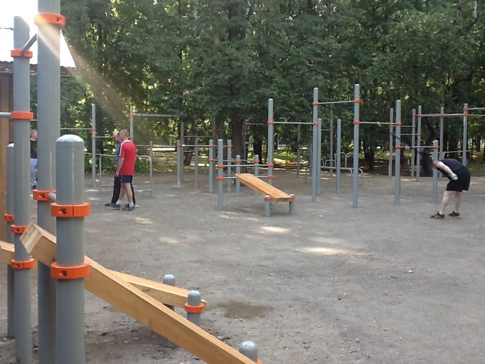 Турник на площадке Calisthenics Park at улица Свободы, Москва – фото 1 из 4