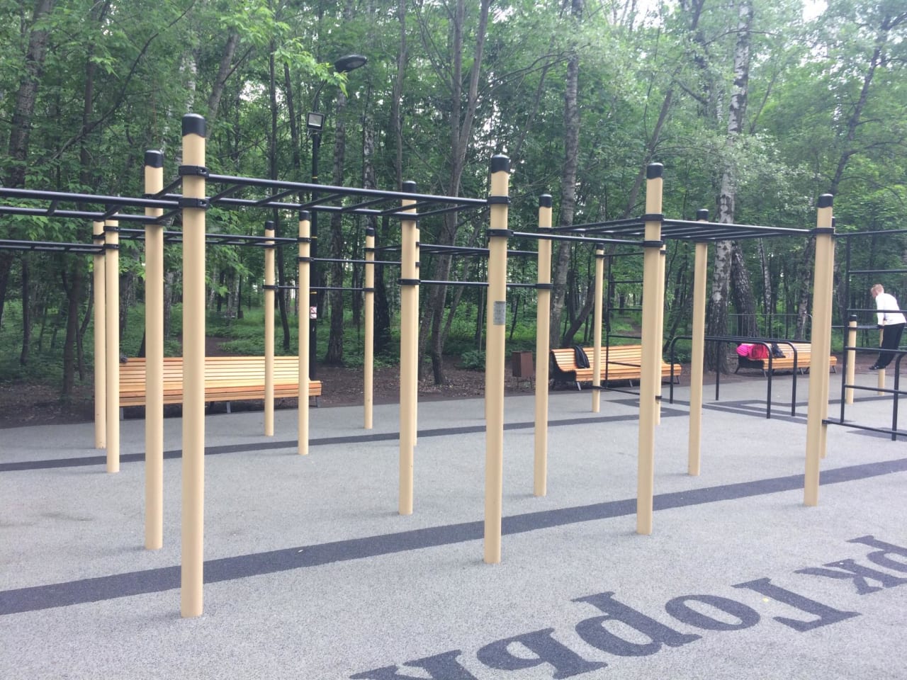 Monkey Bars at Calisthenics Park at Reebok crossfit, Москва – photo 11 of 12