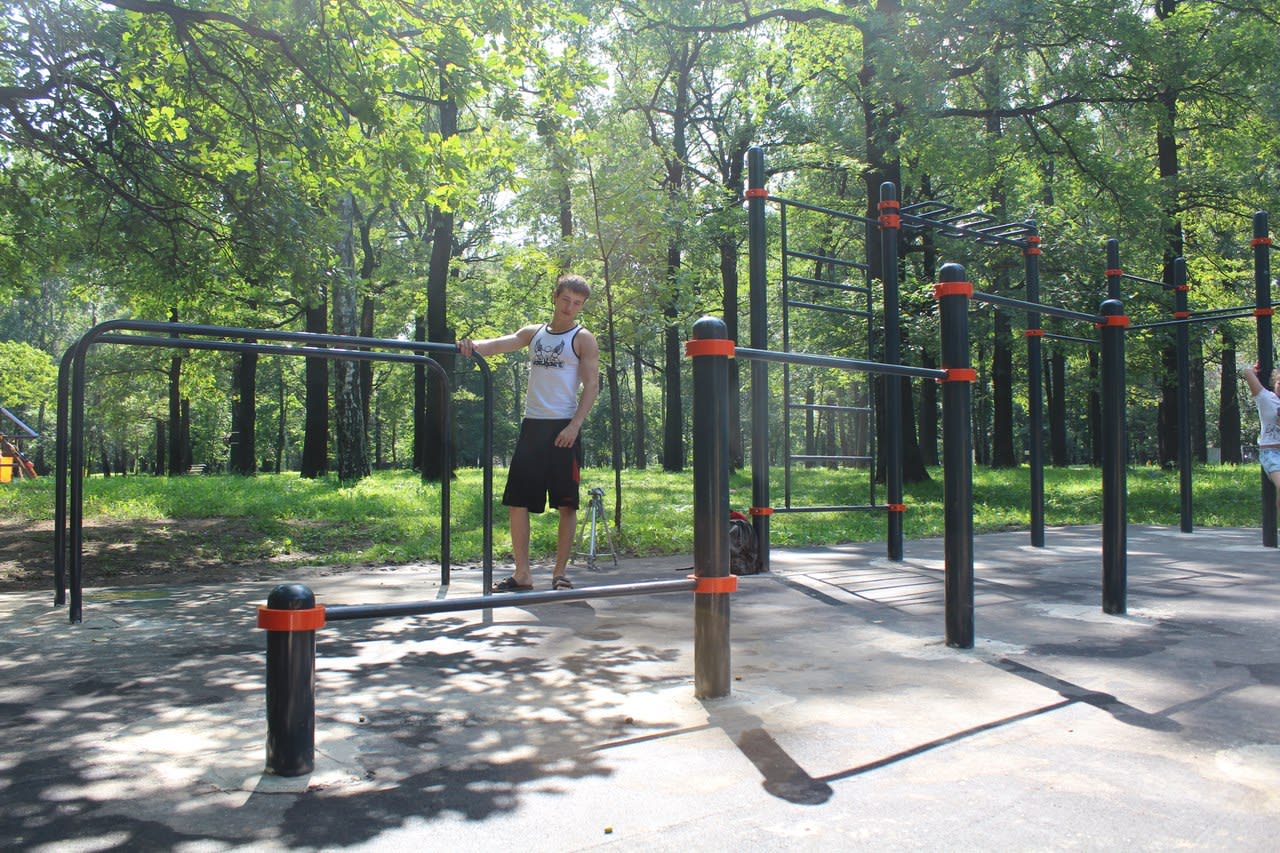 Monkey Bars at Calisthenics Park at Ленинский проспект, Химки – photo 3 of 5