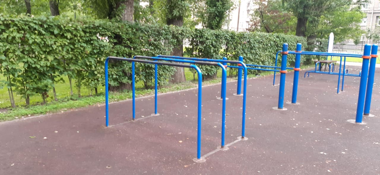Wall Bars at Calisthenics Park at Кузнецовская улица, Санкт-Петербург – photo 5 of 10