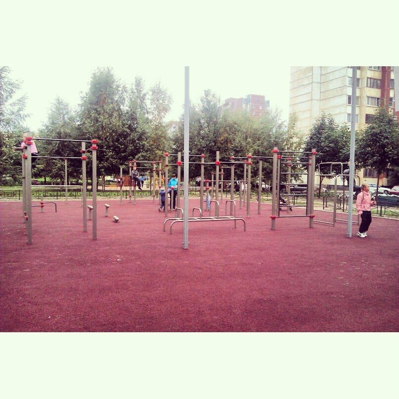 Pull Up Bar at Calisthenics Park at Яхтенная улица, Санкт-Петербург – photo 6 of 8