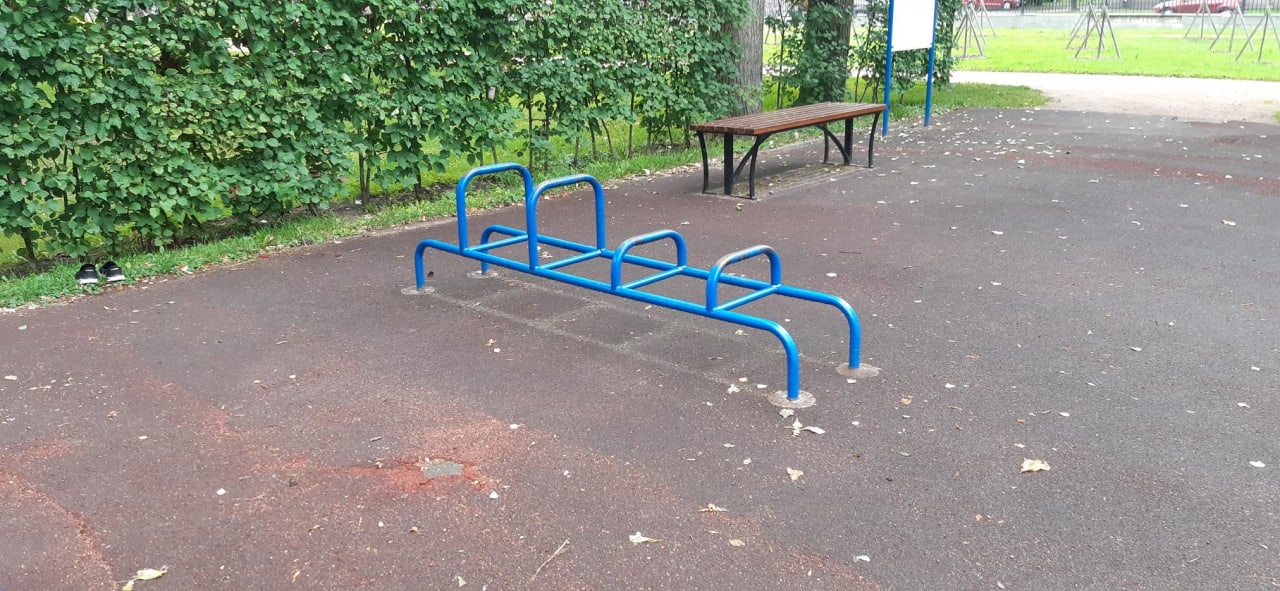 Push Up Bar at Calisthenics Park at Кузнецовская улица, Санкт-Петербург – photo 2 of 10
