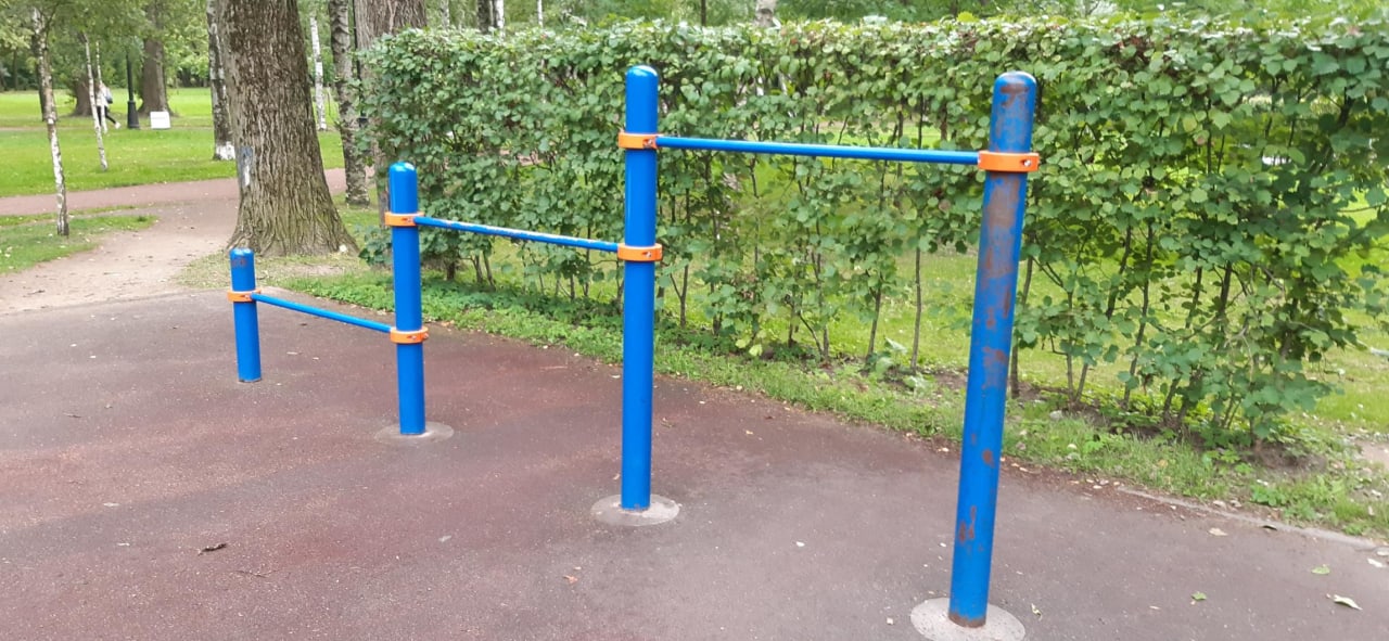 Push Up Bar at Calisthenics Park at Кузнецовская улица, Санкт-Петербург – photo 8 of 10