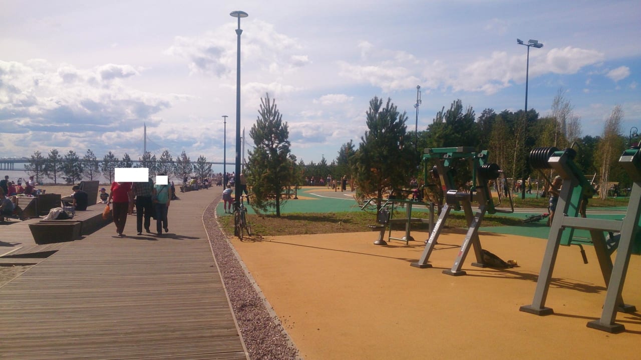 Pull Up Bar at Calisthenics Park at Южная дорога, Санкт-Петербург – photo 1 of 6