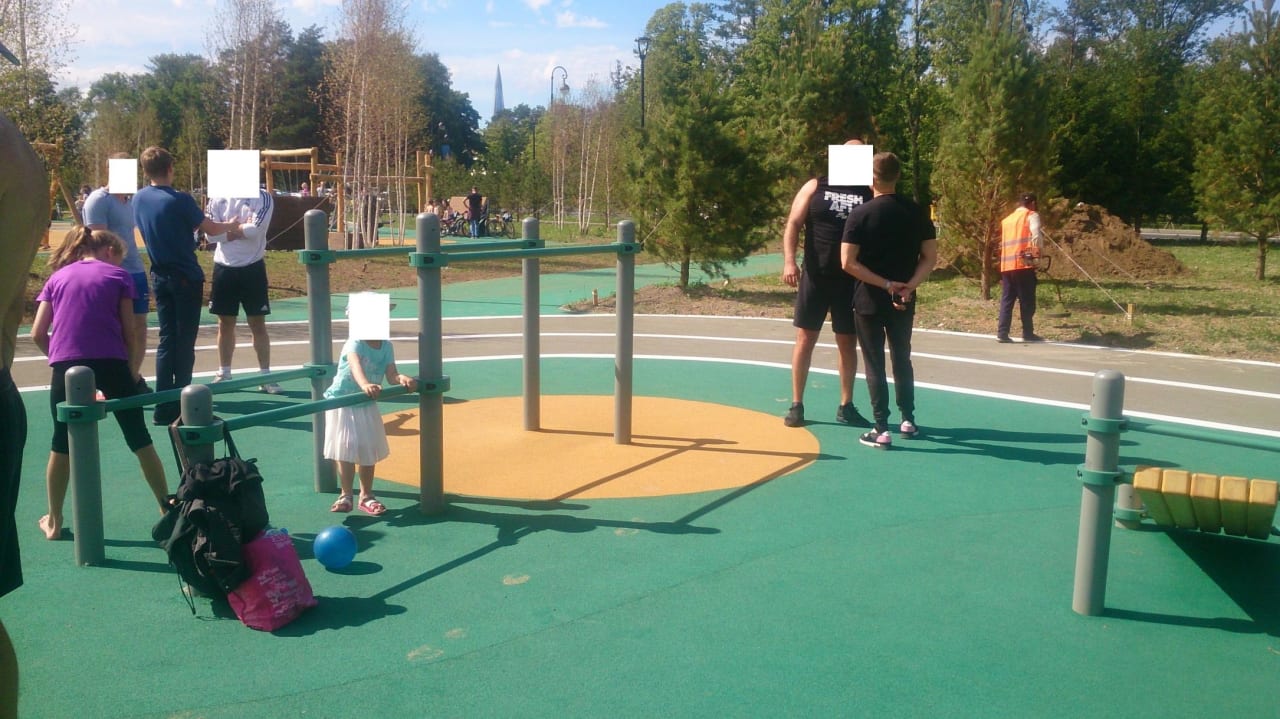 Parallel Gym Bars at Calisthenics Park at Южная дорога, Санкт-Петербург – photo 2 of 6