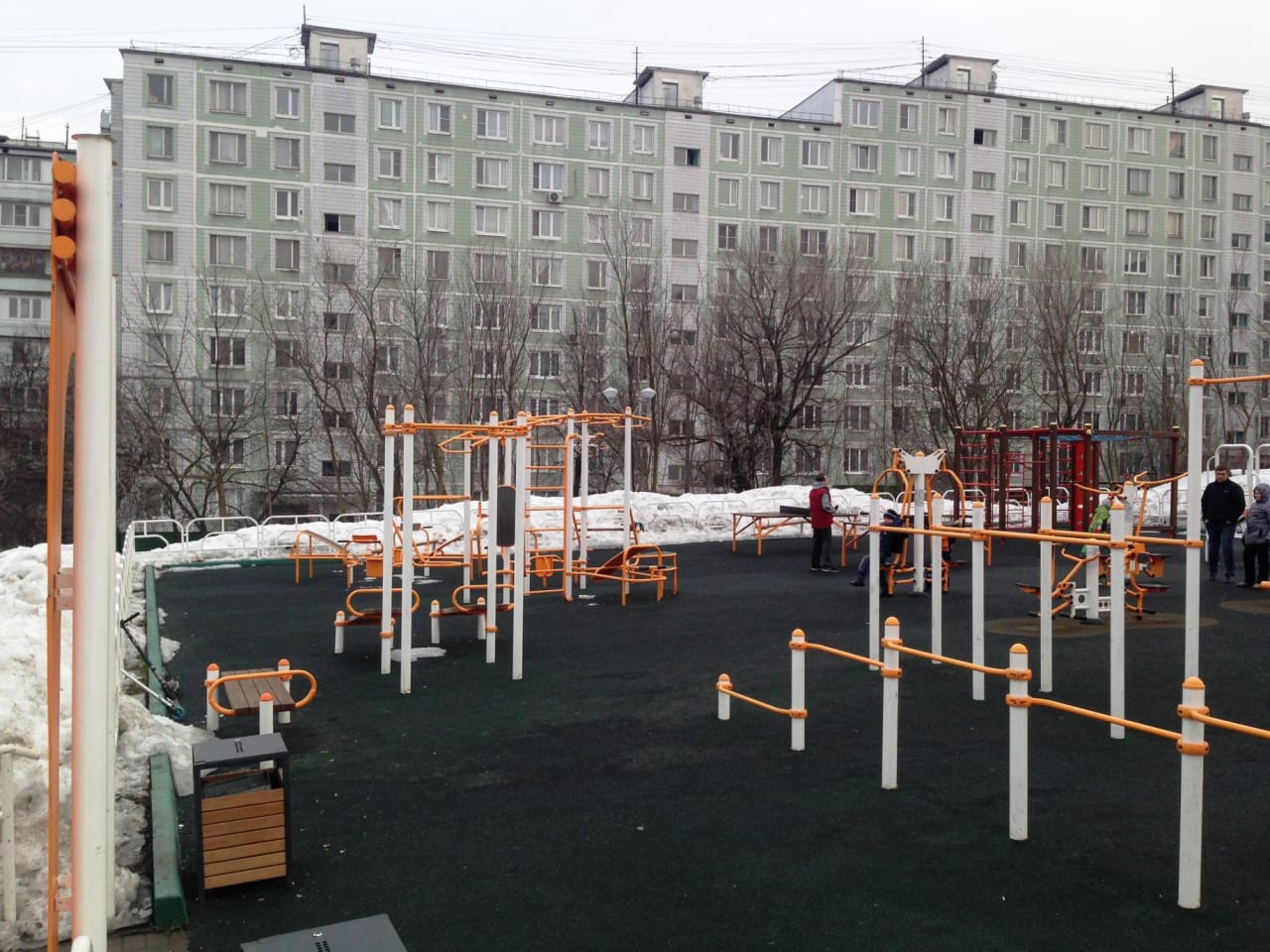 Monkey Bars at Calisthenics Park at улица Рокотова, Москва – photo 3 of 3
