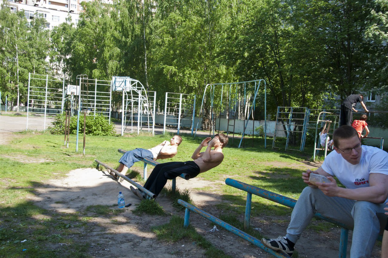 Klimmzugstange bei Calisthenics Park at улица Фадеева, Балашиха – Foto 1 von 5