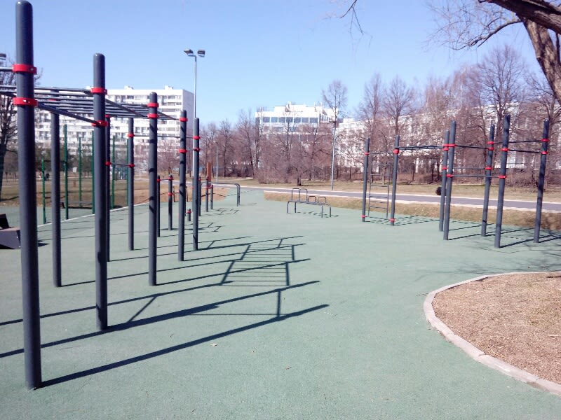 Parallel Gym Bars at Calisthenics Park at Главная дорожка, Москва – photo 2 of 3
