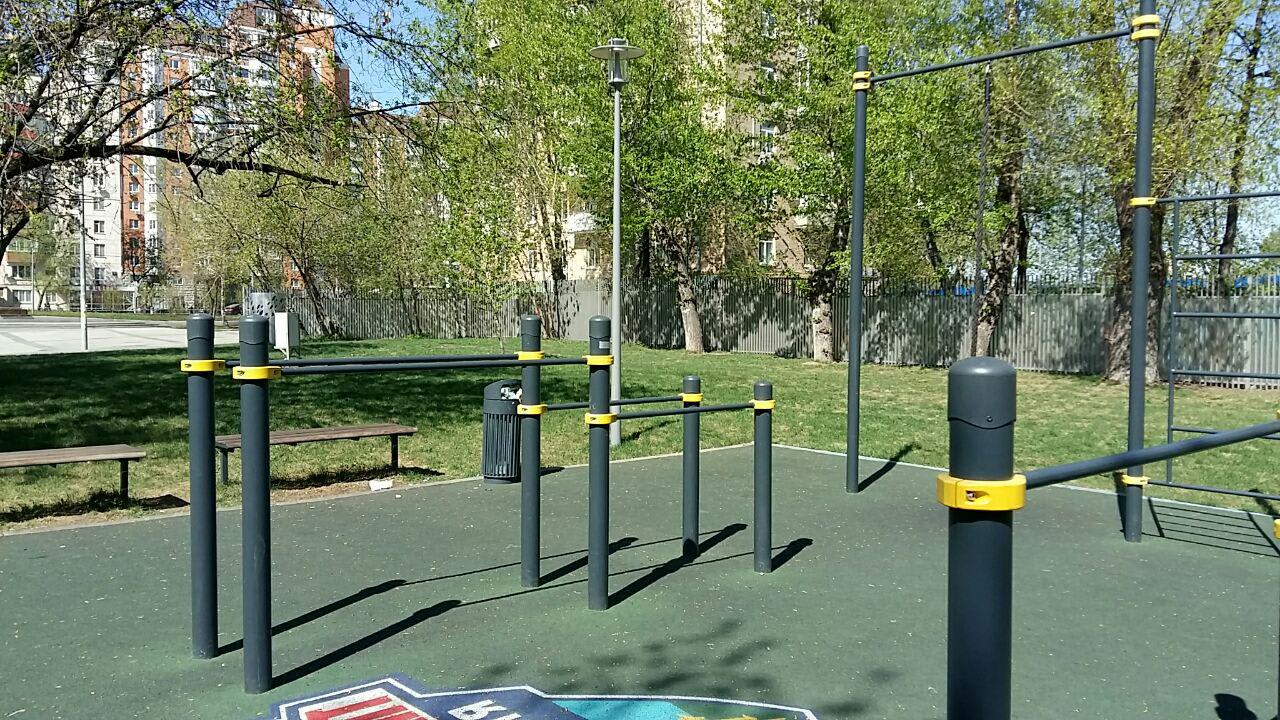 Monkey Bars at Calisthenics Park at улица Пресненский Вал, Москва – photo 3 of 4