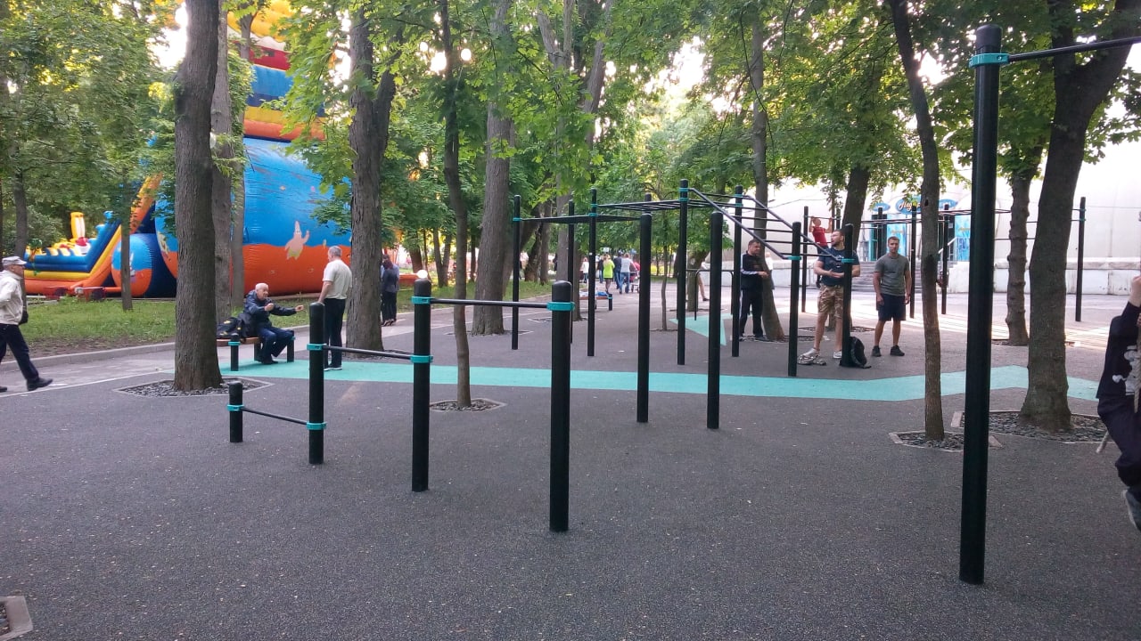 Parallel Gym Bars at Calisthenics Park at Театральная площадь, Ростов-на-Дону – photo 2 of 13