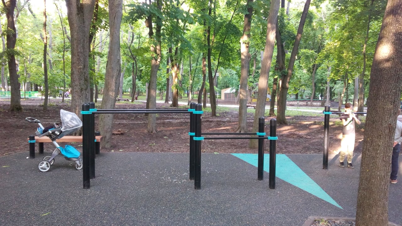 Push Up Bar at Calisthenics Park at Театральная площадь, Ростов-на-Дону – photo 12 of 13
