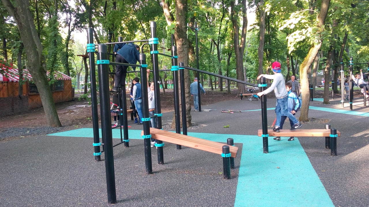 Parallel Gym Bars at Calisthenics Park at Театральная площадь, Ростов-на-Дону – photo 8 of 13