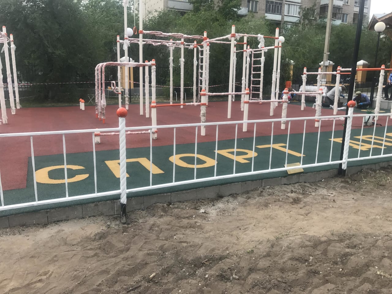 Turnringe bei Calisthenics Park at улица Пушкина, Чита – Foto 5 von 5