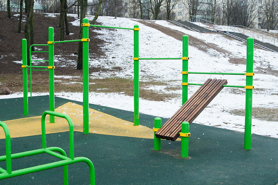 Pull Up Bar at Calisthenics Park at вуліца Пятра Глебкі, Мінск – photo 5 of 5