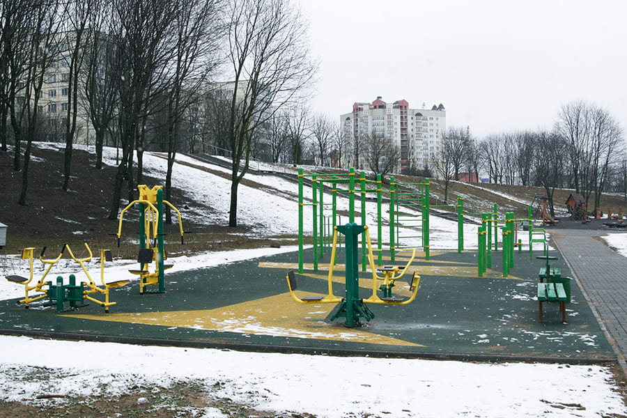 Monkey Bars at Calisthenics Park at вуліца Пятра Глебкі, Мінск – photo 3 of 5