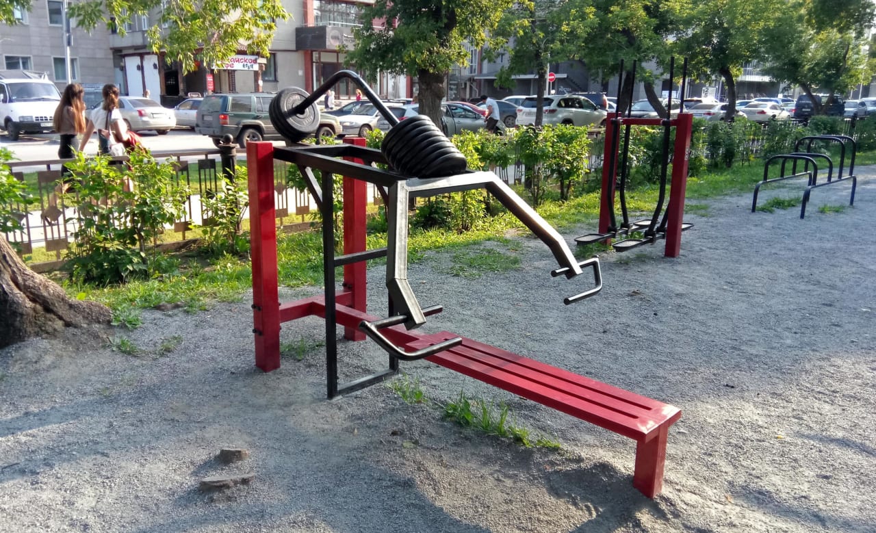 Klimmzugstange bei Calisthenics Park at Ядринцевская улица, Новосибирск – Foto 7 von 7