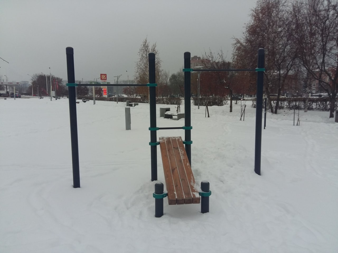 Liegestützgriffe bei Calisthenics Park at Екатерининская улица, Пермь – Foto 6 von 11