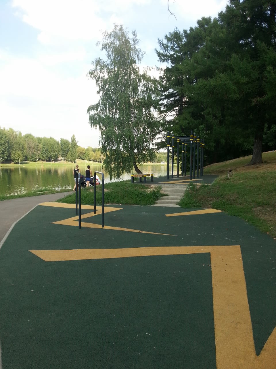 Push Up Bar at Calisthenics Park at Летняя улица, Москва – photo 2 of 6