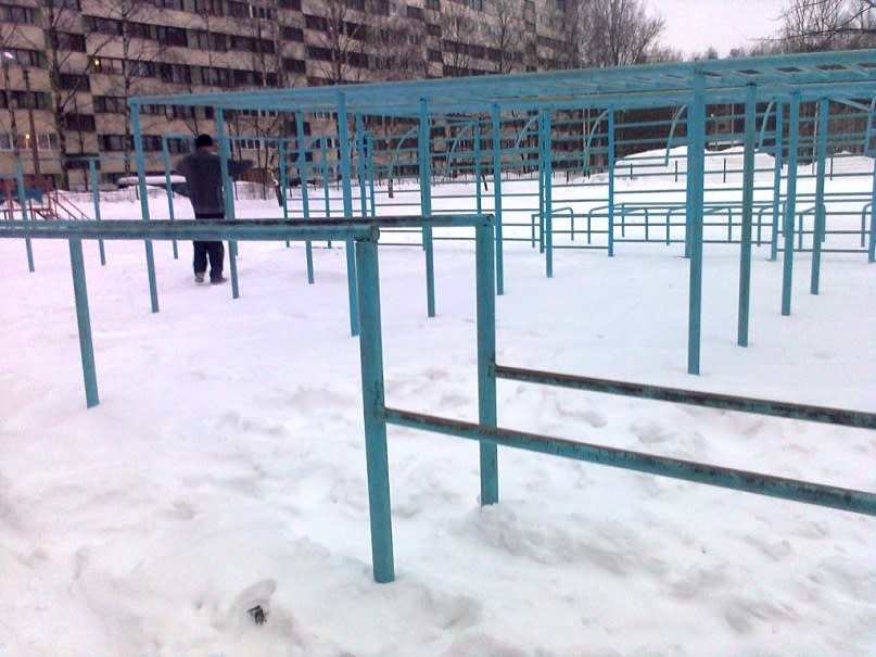 Турник на площадке Calisthenics Park at улица Ушинского, Санкт-Петербург – фото 1 из 5