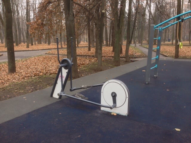 Monkey Bars at Calisthenics Park at Песчаная улица, Москва – photo 3 of 6