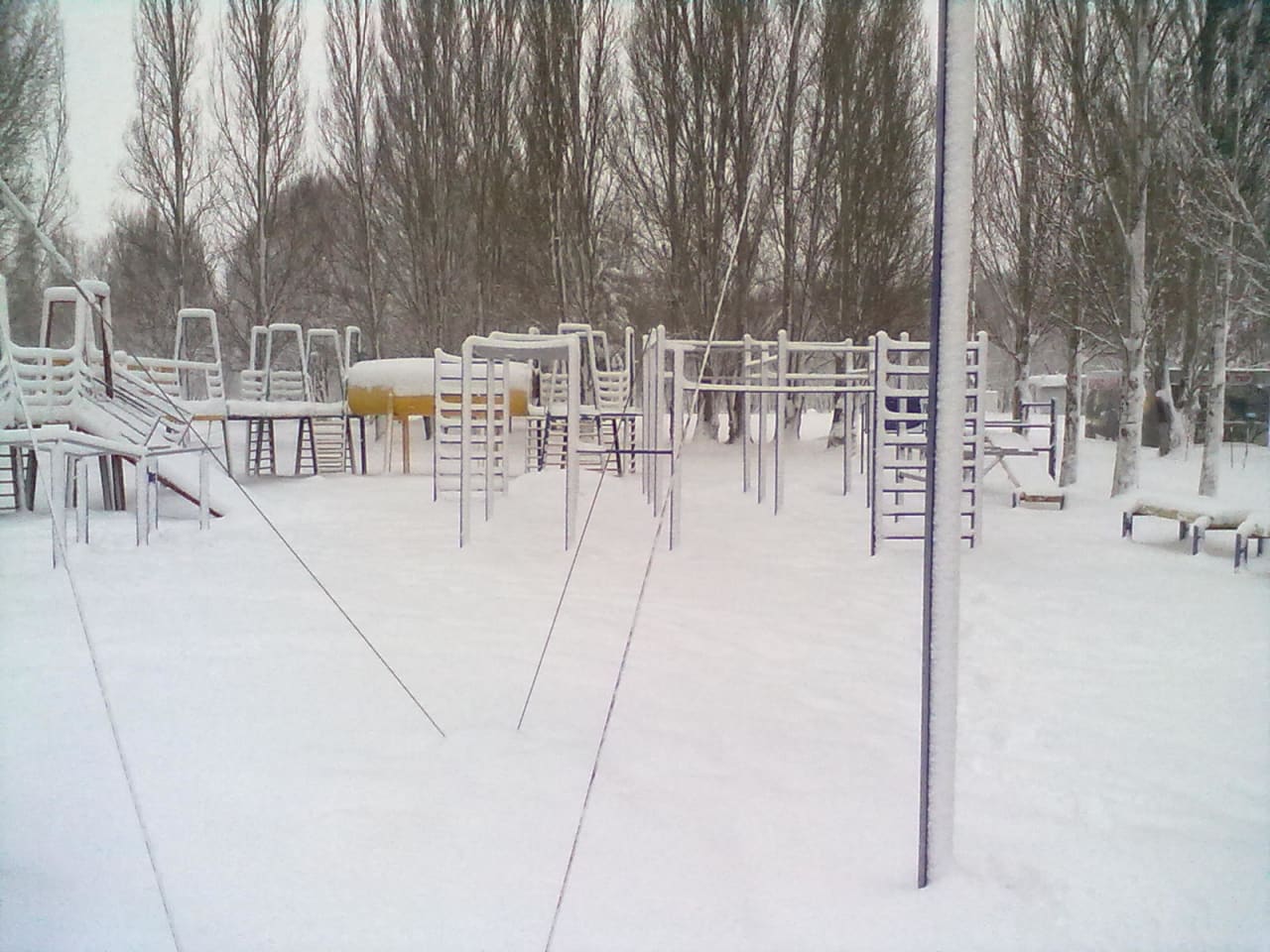 Gymnastic Rings at Calisthenics Park at Солнечная улица, Самара – photo 5 of 9