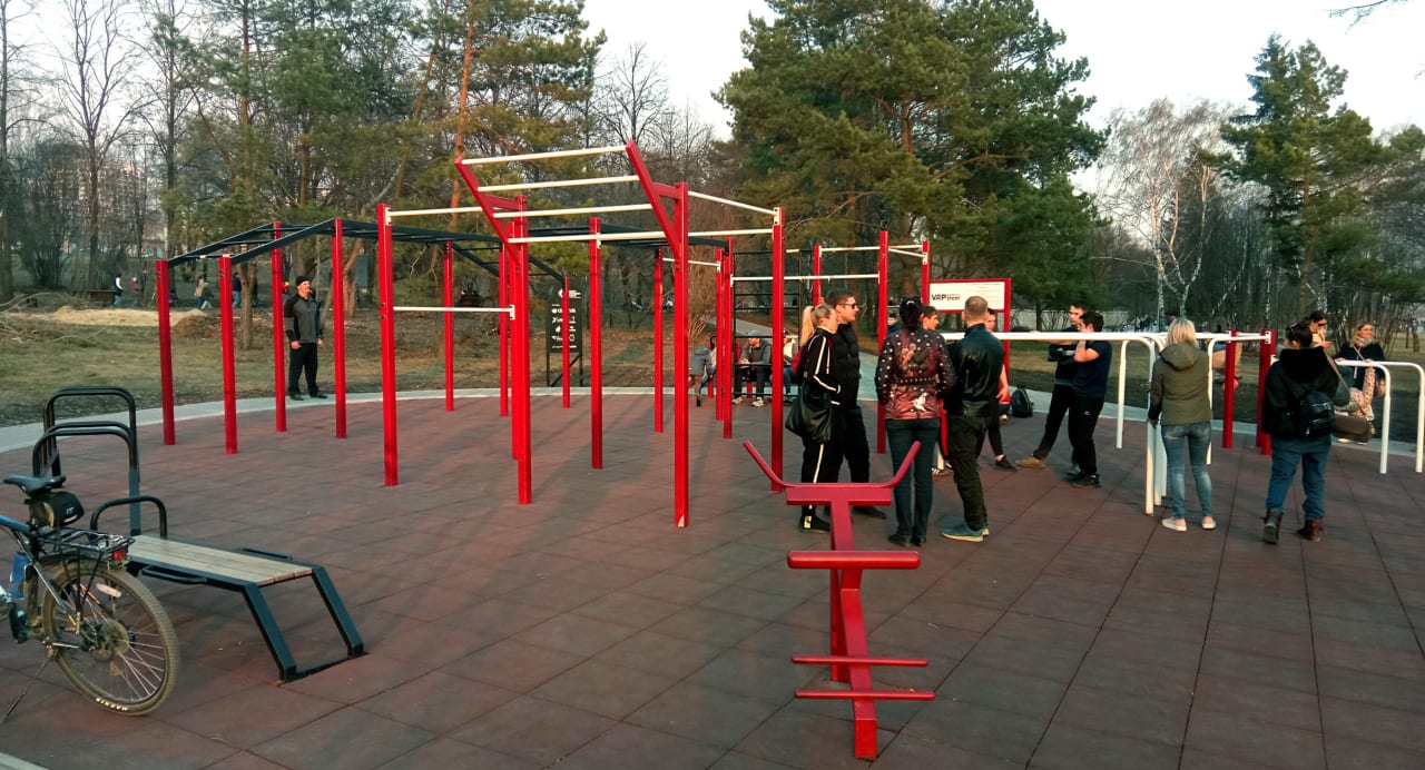 Barren bei Calisthenics Park at Липовая аллея, городской округ Новосибирск – Foto 2 von 8