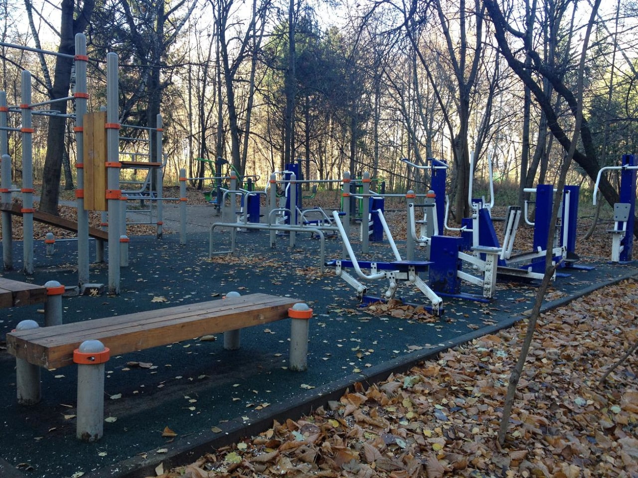 Push Up Bar at Calisthenics Park at Звенигородская улица, Москва – photo 2 of 5