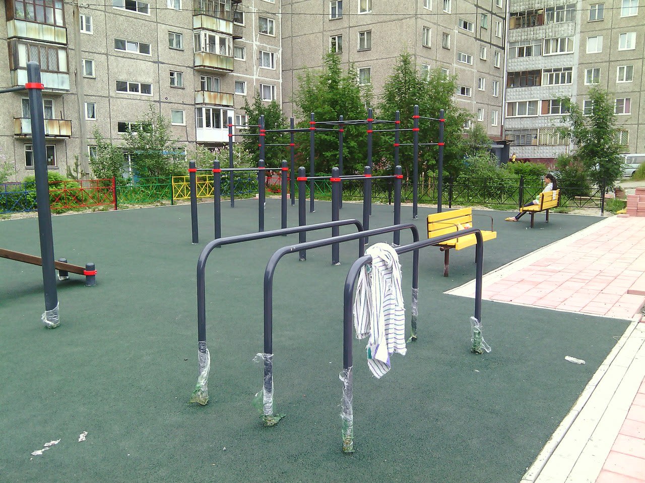 Monkey Bars at Calisthenics Park at улица Старостина, Мурманск – photo 3 of 7