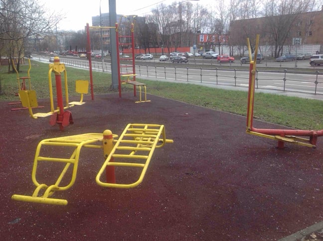 Parallel Gym Bars at Calisthenics Park at улица Лавочкина, Москва – photo 2 of 3