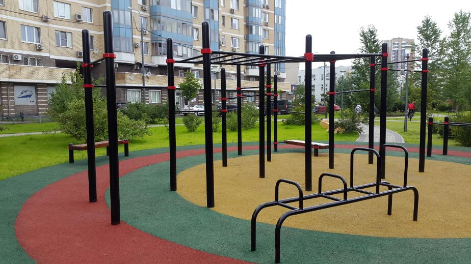 Monkey Bars at Calisthenics Park at Соколово-Мещерская улица, Москва – photo 3 of 3