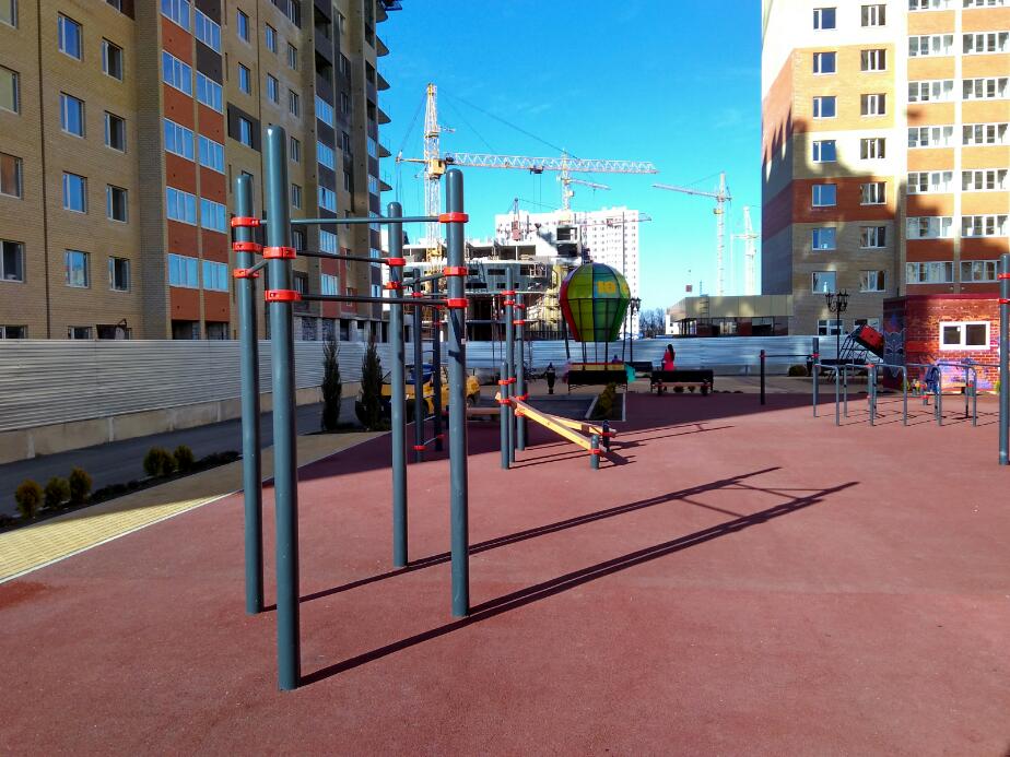 Sprossenwand bei Calisthenics Park at улица Тухачевского, Ставрополь – Foto 4 von 9