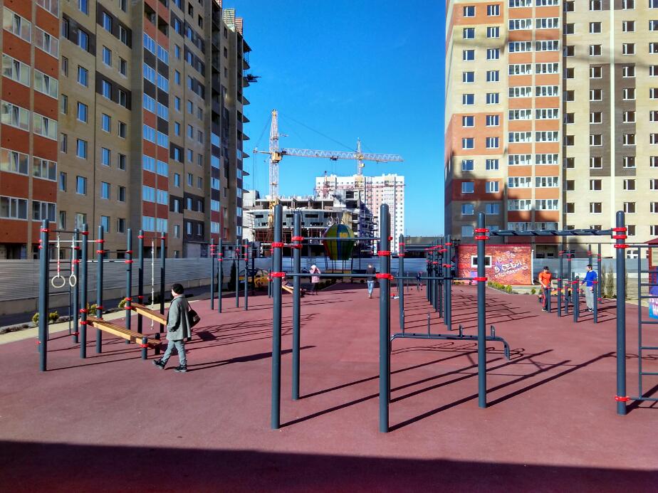 Klimmzugstange bei Calisthenics Park at улица Тухачевского, Ставрополь – Foto 1 von 9